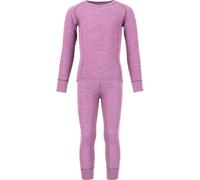 Ensemble de sous vêtement en laine bébé Zigzag Pattani Violet 2 ans