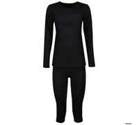 Lenz Merino Base Layer Set Noir XS-S Femme