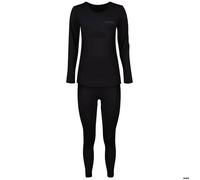 Lenz Merino 3/4 Ensemble de sous-vêtements fonctionnels, noir, taille 2XL 3XL pour homme