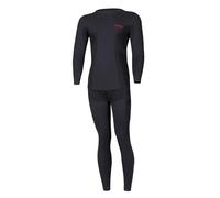 Lenz Merino Long Sleeve Base Layer Set Noir L-XL Homme