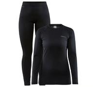 Craft Core Warm Long Sleeve Base Layer Set Noir XL Femme