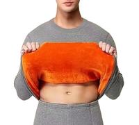 Ensemble de sous-vêtements thermiques à col haut en coton à manches longues pour hommes et femmes, pantalon Qiu Jie Qiu épais et rembourré dans un ensemble de deux personnes âgées en coton Spandex