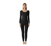 Ensemble de sous-Vêtements Thermiques Femme à Manches Longues Couche de Base Ultra Douce Haut et Pantalon Chaud Leggings Respirants Automne-Hiver