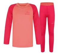 Ensemble de sous-vêtements thermiques fonctionnels enfant Husky Tombo K orange clair/rose 134