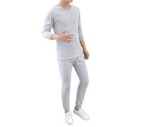 Ensemble De sous-Vêtements Thermiques Homme Sport Base Layer Maillot Manches Longues + Pantalon Quick Dry Sou Vetement sous-Vêtements De Ski Chauds sous Pantalon Thermique Homme