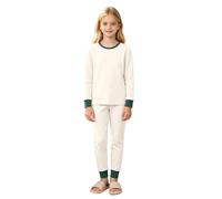 Ensemble de sous-vêtements thermiques pour filles - Chemise à manches longues - Taille élastique - Chaud, confortable, doux et confortable - Couche de base pour le ski, la course à pied, le quotidien