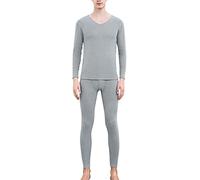 Ensemble de sous-vêtements thermiques pour homme - Stretch et confortable - Sous-vêtements fonctionnels longs - Respirants, thermorégulateurs et sans odeur - Sous-vêtements de ski pour l'hiver, le