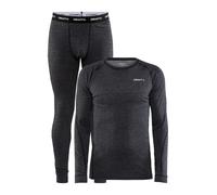 Ensemble de sous-vêtements thermiques pour hommes CRAFT CORE Wool Merino noir XS