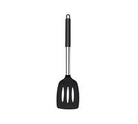 Ensemble de spatules en silicone antiadhésives résistantes à la chaleur for steak, ustensiles cuisine et batterie(B Black)