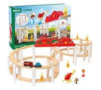 Ensemble de spirales pour chemin de fer - BRIO - 63 pièces - À partir de 3 ans - Plastique et bois - Modulaire