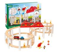 Ensemble de spirales pour chemin de fer - BRIO - 63 pièces - À partir de 3 ans - Plastique et bois - Modulaire