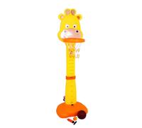 Ensemble De Sport Girafe 4-En-1 Pour Enfants 3+ Basket-Ball + Cerceaux + Fléchettes + Règle De Hauteur