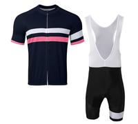 Ensemble De Sport Homme Combinaison Homme Manches Courtes Décontractée Confortable Coupe Ajustée Idéale Randonnée Plein Air Toutes Saisons Soleil Confortable Casual Chic Sport (Black, S)