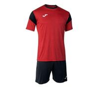Ensemble de sport - Joma - Phoenix - Rouge/noir - XL - 100% polyester interlock XXXL
