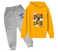 Ensemble de Sport Rugby pour Garçon - Tenue à Capuche avec Pantalon Jogging pour Entraînement, École ou Loisirs (3-14 Ans)