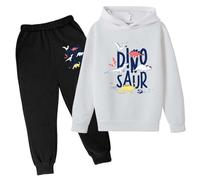 Ensemble de Sport Rugby pour Garçon - Tenue à Capuche avec Pantalon Jogging pour Entraînement, École ou Loisirs (3-14 Ans)