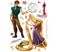 Ensemble De Stickers Muraux Décoratifs 65 X 85Cm Raiponce Fille Disney Chambre
