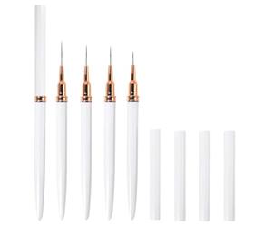 Ensemble de stylos à ongles - Outils portables multi-tailles pour ongles, marqueur de pointillage, dessin avec stylo de peinture, ensemble d'ongles à séchage rapide, manucure créative avec outil de