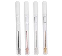 Ensemble de stylos à points pour nail art, kit de 4 pièces de qualité professionnelle avec 2800 billes en acier pour manucure en salon et à domicile, outils de pointage en métal (1,2 mm)