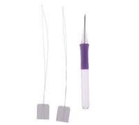 Ensemble De Stylos De Broderie Magique Poinçon Aiguille Accessoires De Couture Bricolage Stylo De Broderie À La Main Pratique Abs Plastique Bricolage Artisanat