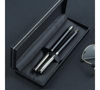Ensemble De Stylos De Qualité Supérieure Avec Stylo À Bille Et Stylos Gel,Conception Élégante,Prise En Main Confortable,2 Options De Boîte-Cadeau,Papeterie Scolaire Et De - Type 1set-Flip Top Box