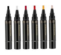 Ensemble de stylos de vernis à ongles 6 pièces 6 couleurs 8 ml - Stylos vernis à ongles séchage rapide tremper en une étape DIY Art pour femmes filles (A)