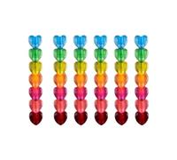 Ensemble de stylos décoratifs noirs | Lot de 6 stylos d'écriture à breloques avec corps léger pour notes de t journal intime