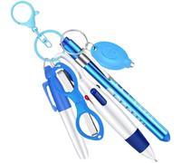 Ensemble De Stylos D'infirmière, Porte-clés, Comprenant Un Marqueur, Un Stylo À Bille Rétractable, Un Porte-clés avec Clip, Une Lampe De Poche LED, des Accessoires pour Infirmières
