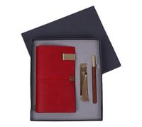 Ensemble De Stylos-Feutres Créatifs En Cuir Pu, Ensemble De Stylos-Feutres Pour La Journée Des Enseignants, Pour Les Réunions Au Bureau