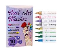Ensemble De Stylos Pour Vernis À Ongles, Kit De Dessin De Manucure Anti-taches, 1 Boîte, Stylos Pour Vernis À Ongles, De Peinture Pour, Design De Précision, Pour Petite Amie Profession