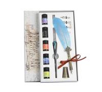 Ensemble De Stylos Rétro En Verre Cristal, Fournitures Pour Étudiants, Pour La Maison, Le Bureau, L'Écriture