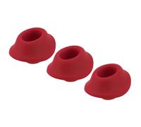 Ensemble de Sucettes de Rechange Rouge pour Womanizer Premium S (3 pièces)