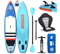 Ensemble de Sup Board Gonflable Stand Up Paddle Board Premium Surfboard avec siège de Kayak, Support de caméra, 330x76x15 cm, 305x76x15 cm, jusqu'à 150kg, jusqu'à 130kg