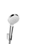 hansgrohe Crometta - Ensemble de douche 100 1jet Porter blanc / chrome