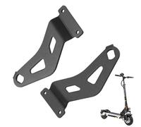Ensemble de support de garde-boue arrière pour scooter Kukirin G4Max, en alliage d'aluminium gauche et droit pour support Fender en noir (B)