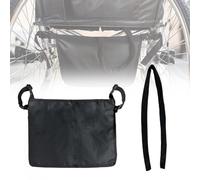 Ensemble de support de poche urinaire pour fauteuil roulant avec housse de protection pour tube - Housse de protection pour drainage de Foley sous le siège, collecteur d'urine, réglable