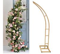 Ensemble de support pour arche de ballons, cadre en métal robuste pour une création de toile de fond élégante, parfait pour les mariages, les anniversaires de mariage et diverses célébrations