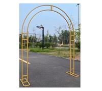 Ensemble de support pour toile de fond en forme d'arche - Assemblage facile - Design fendu pour mariage, anniversaire, remise de diplôme, cérémonie