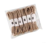 Ensemble de supports à suspendre pour plantes aériennes avec cordes de chanvre réglables pour décoration d'intérieur, salon, chambre à coucher, bureau, économiseur d'espace, affichage vert (D)