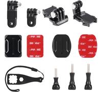 Ensemble de supports de casque pour caméras d'action GoPro,bras d'extension à boucle à dégagement rapide,kit d'accessoires pour Osmo Action ou Insta 360 Ace Pro