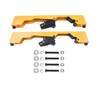 Ensemble de supports de montage pour scie à onglet DW723 DW7231 DWX723 DWX724 DWX725 pour pinces à dégagement rapide et support sécurisé avec 2 supports et kit de matériel