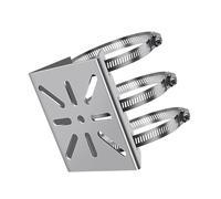 Ensemble de supports de montage réglables en acier pour caméra de vidéosurveillance pour différents diamètres et angles