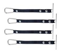 Ensemble De Supports De Ruban Électrique - Accessoires De Ceinture À Outils, Pince À Lanière Pour Électricien, Organisateur De Boucle De Chaîne En Acier Robuste | Rangement Polyvalent Rapide Des Équip