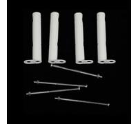 Ensemble de supports de sol réglables en cuivre pour radiateur - Support robuste pour radiateurs muraux et autoportants, compatible avec 99,9 % des radiateurs domestiques (25 cm)