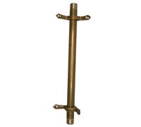 Ensemble de supports de tapis d'escalier en laiton antique durable pour usage domestique et commercial