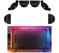 Ensemble de supports pour bande lumineuse Philips Hue Play dégradée, kit de supports de bande lumineuse Hue pour Philips de 139,7 cm, 165,1 cm, 190,5 cm, clips de montage pour bande LED plate ou non