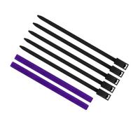 Ensemble de supports pour canne à leurre avec | Composants en nylon et en caoutchouc, point de rétention dédié monté sur tige, installation avec attaches de câble