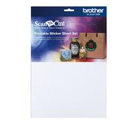 14 feuilles autocollantes imprimables et laminées pour ScanNCut -