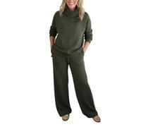 Ensemble de survêtement 2 pièces pour femme, ensemble complet, jambes