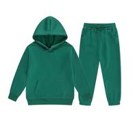 Ensemble de Survêtement Garçon Sweat Manches Longues + Pantalon Jogging - Vêtement Garçon Fille Pull Manches Longues et Pantalon Jogging Tenue de Sport Survêtement Enfant Automne Hiver